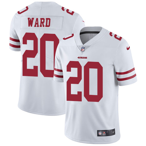 San Francisco 49ers Limited White Men Jimmie Ward Road NFL Jersey #20 Vapor Untouchable